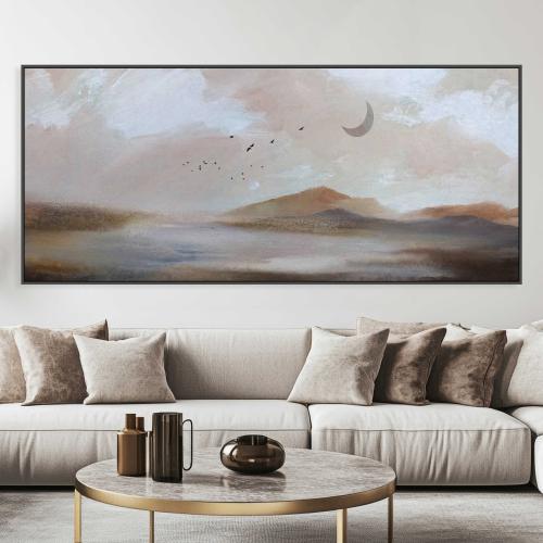 لوحات جدارية فن تجريدي تصميم موردن عصري