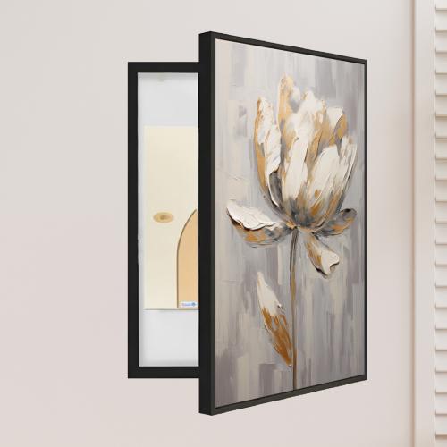 لوحة فنية لتغطية طبلون الكهرباء بتصميم مودرن