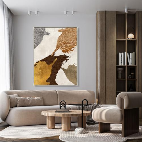 لوحات جدارية فن تجريدي تصميم موردن عصري