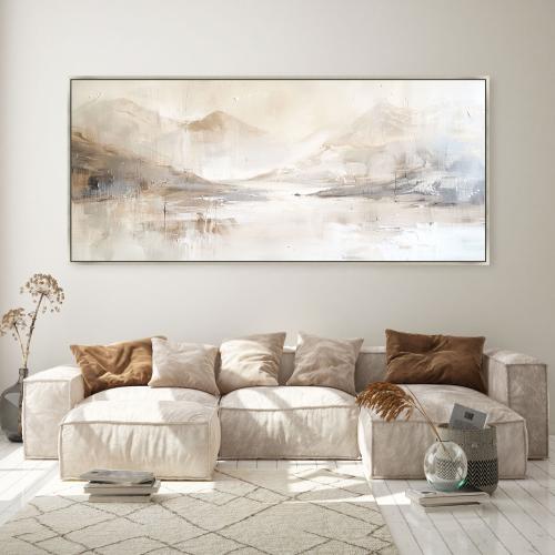 لوحات جدارية فن تجريدي تصميم موردن عصري