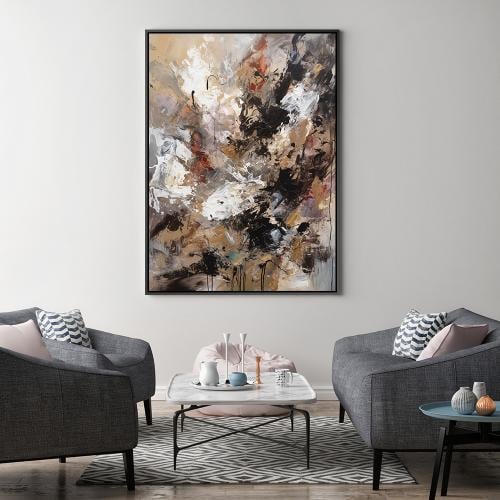 لوحات جدارية فن تجريدي تصميم مودرن