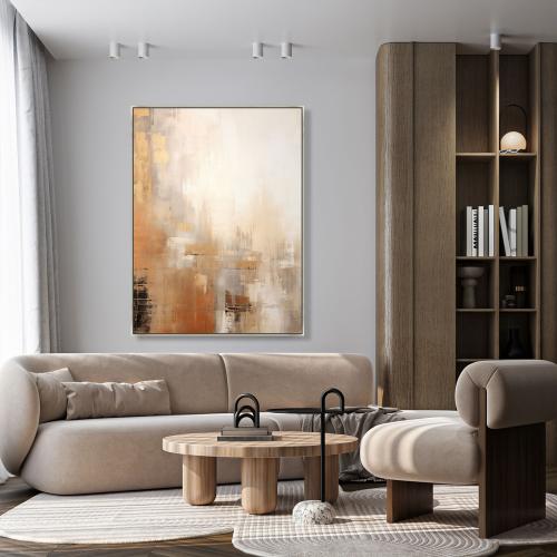 لوحات جدارية فن تجريدي تصميم موردن عصري