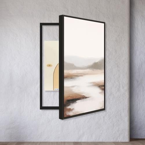 لوحة فنية لتغطية طبلون الكهرباء بتصميم مودرن