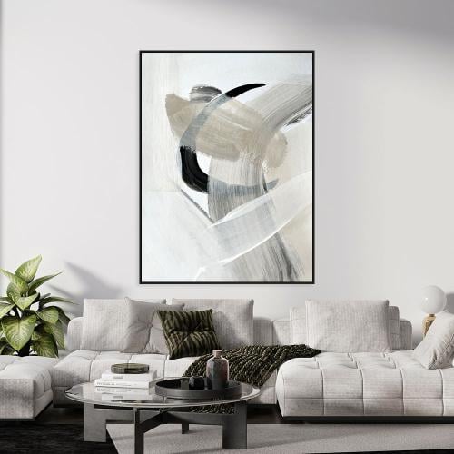 لوحة جدارية فن تجريدي تصميم مودرن