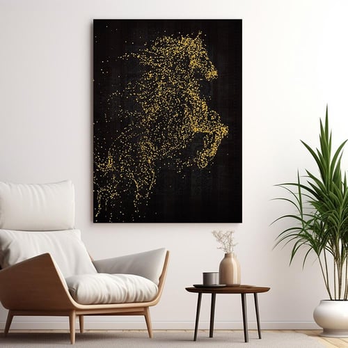 لوحة خيل تصميم مودرن