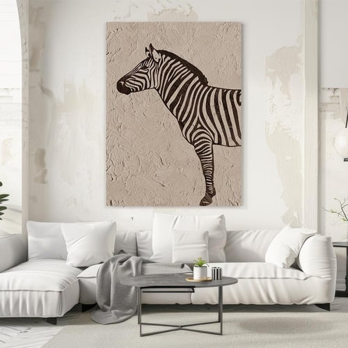 لوحة حمار تصميم مودرن