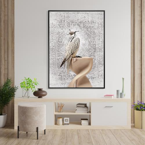 لوحات جدارية صقر تصميم مودرن