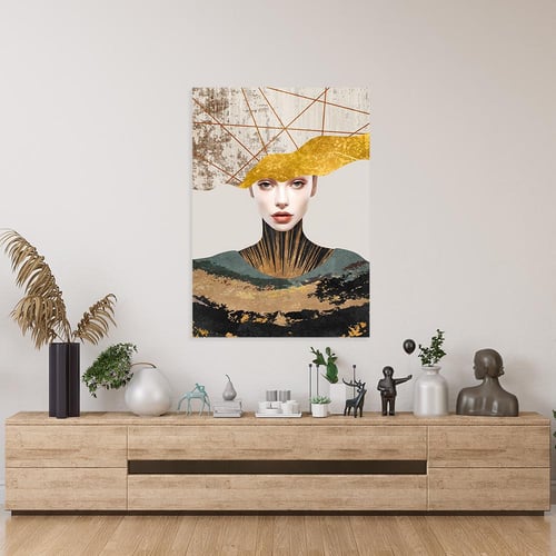 لوحة فنية بنت تصميم مودرن