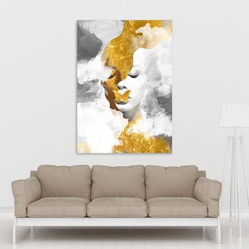 لوحة جدارية بنت تصميم مودرن