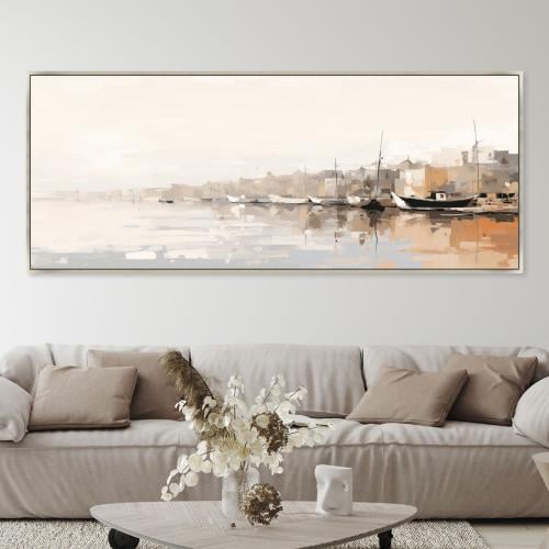 لوحات جدارية فن تجريدي تصميم موردن عصري