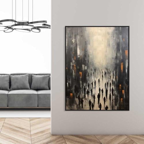 لوحة مغناطيس جدارية لإخفاء طبلون الكهرباء