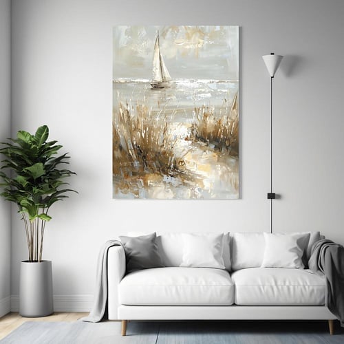 لوحة فن تجريدي تصميم مودرن