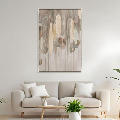 لوحات جدارية فن تجريدي تصميم موردن عصري