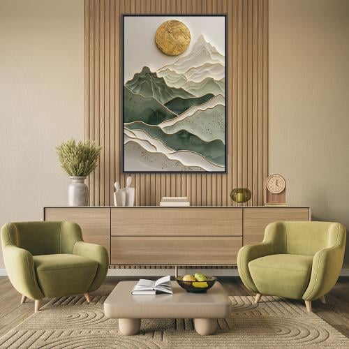 لوحات جدارية فن تجريدي تصميم مودرن