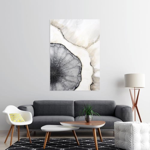 لوحات جدارية فن تجريدي تصميم موردن عصري