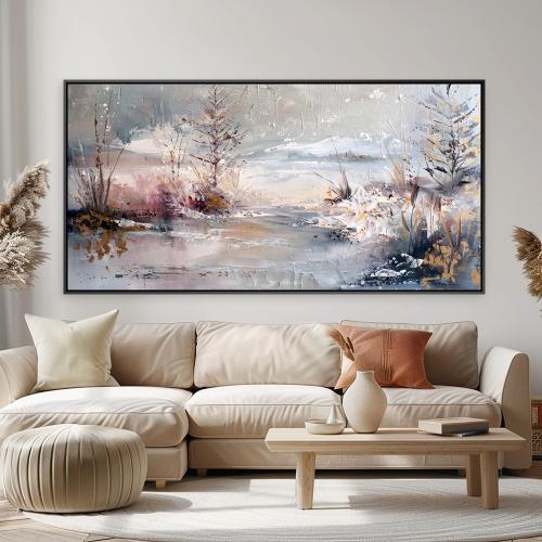 لوحات جدارية فن تجريدي تصميم مودرن