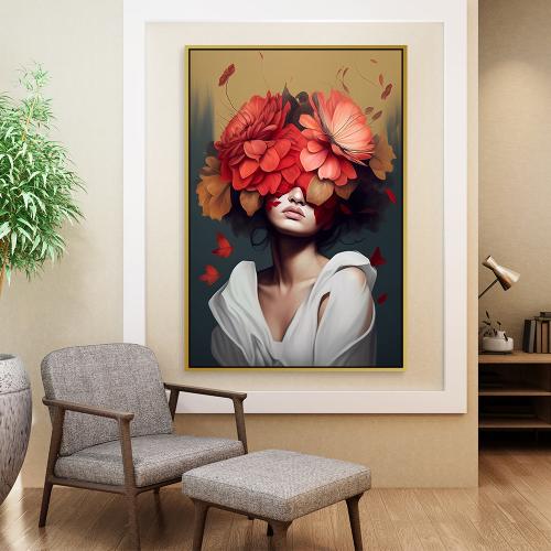 لوحة بنت تصميم مودرن