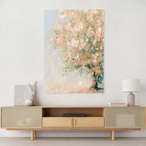 لوحات جدارية فن تجريدي تصميم موردن عصري