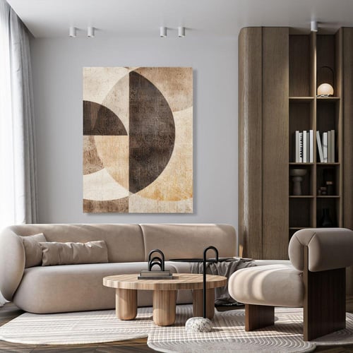 لوحات جدارية فن تجريدي تصميم موردن عصري