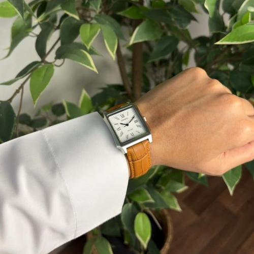 ساعة كاسيو - ابيض