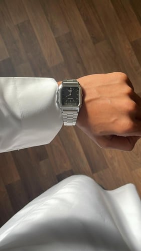 ساعة كاسيو - اسود