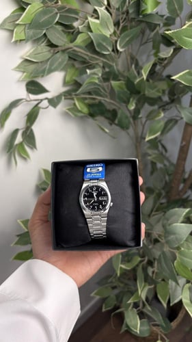 ساعة سيكو - اسود