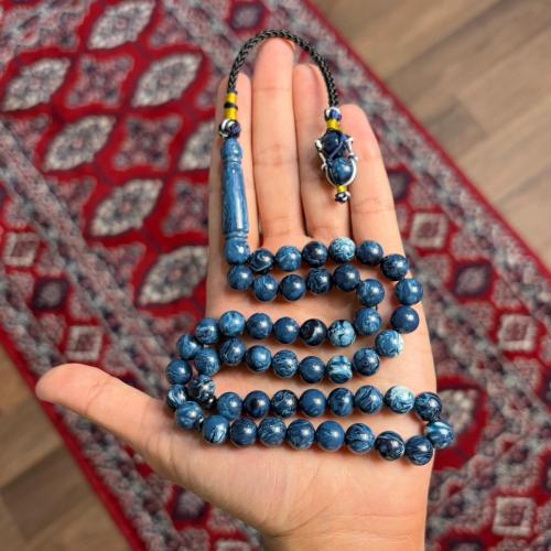 بكلايت ازرق مموج