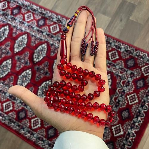 بكلايت احمر شفاف