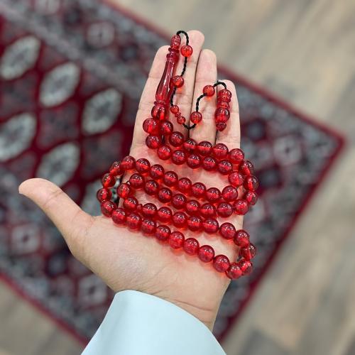 بكلايت احمر شفاف