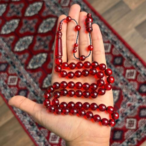 بكلايت عنابي شفاف