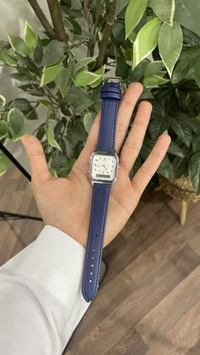 ساعة كاسيو - ابيض