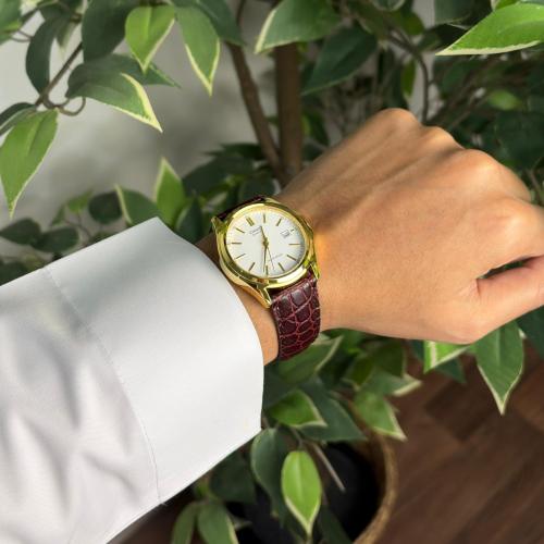 ساعة كاسيو - ابيض