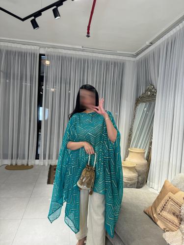 Pants and blouse set