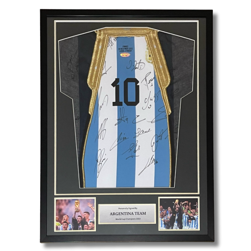 تيشيرت موقع شخصياً من لاعبين الارجنتين - نهائي كأس...