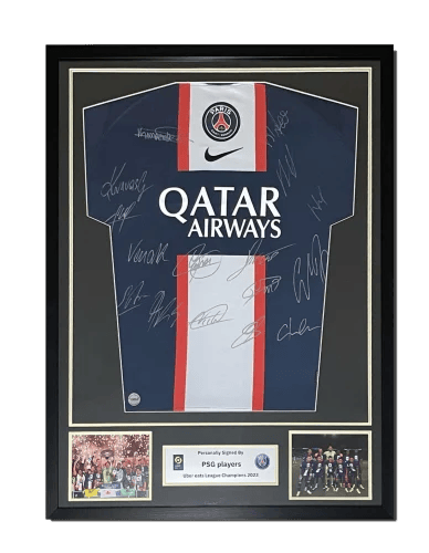 Paris Saint-Germain shirt Personally signed by PSG...
