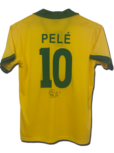 Brazil shirt Personally signed by Pele