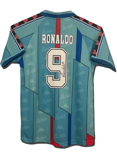 Barcelona shirt Personally signed by Ronaldo fenomeno R9