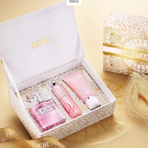 مجموعة ديور - عطر مس ديور + لوشن مس ديور + ليب جلو...