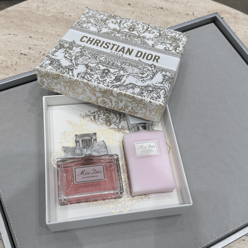 مجموعة مس ديور او دو بارفان ولوشن الجسم