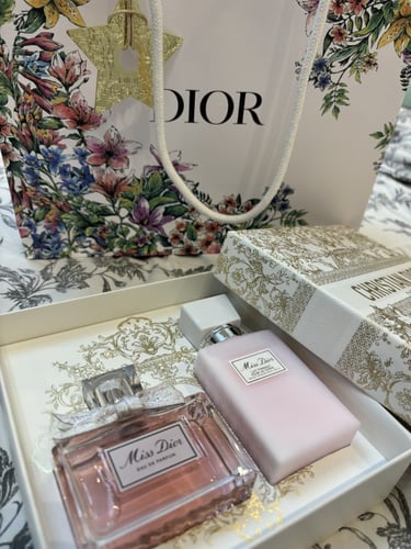 مجموعة مس ديور او دو بارفان ولوشن الجسم