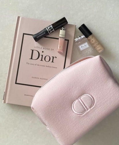 مجموعة ديور الأنيقة شنطة مع 4 منتجات