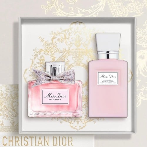 مجموعة مس ديور او دو بارفان ولوشن الجسم