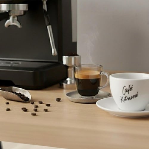 كوب لاتيه + كوب إسبريسو