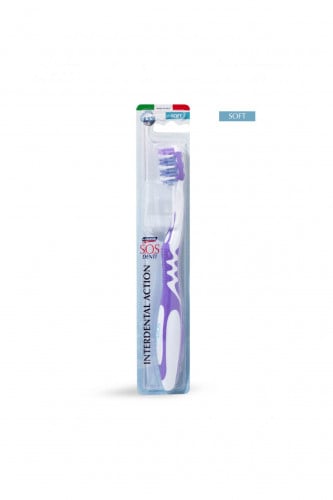 س.و.س دنتي فرشاة - بين ثنايا الأسنان لجميع الأسطح...