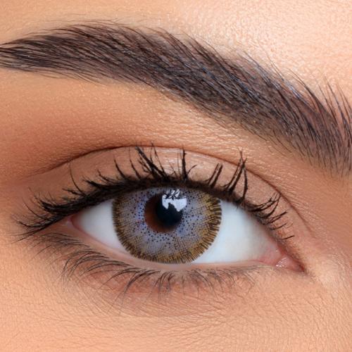 عدسات لنس مي براون - ملونة زينة - عبوة تحتوي على ع...