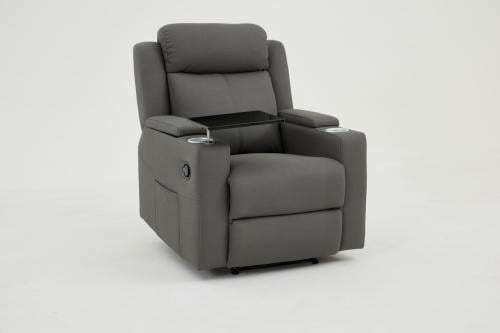 كرسي استرخاء سينمائي ثابت مع طاولة لابتوب وحامل اك...