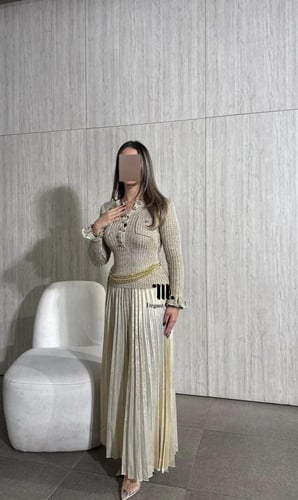 فستان ذهبي ( #176)