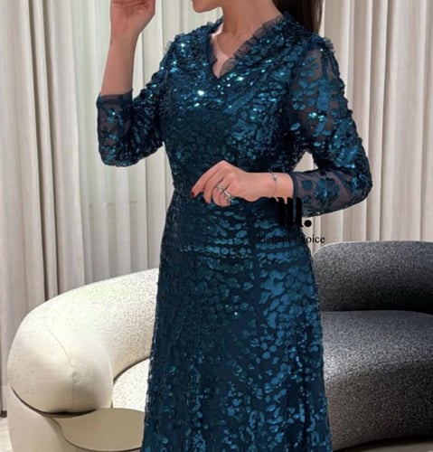 فستان ترتر لامع (#128)