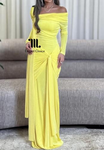 فستان سترتش طويل (#153)