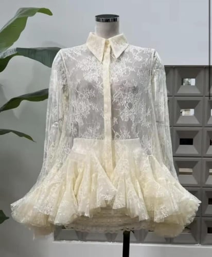 بلوزة دانتيل (#168)